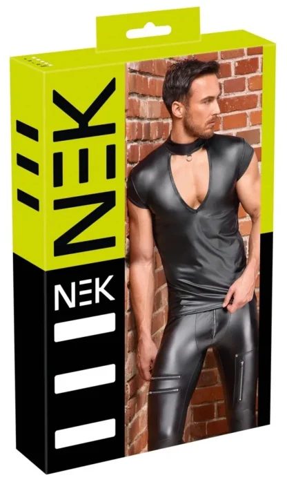 Tričko NEK matné s výstrihom do V 2XL