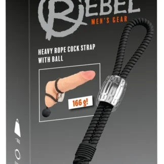 Rebel Heavy Rope – povraz na penis a semenníky so závažím