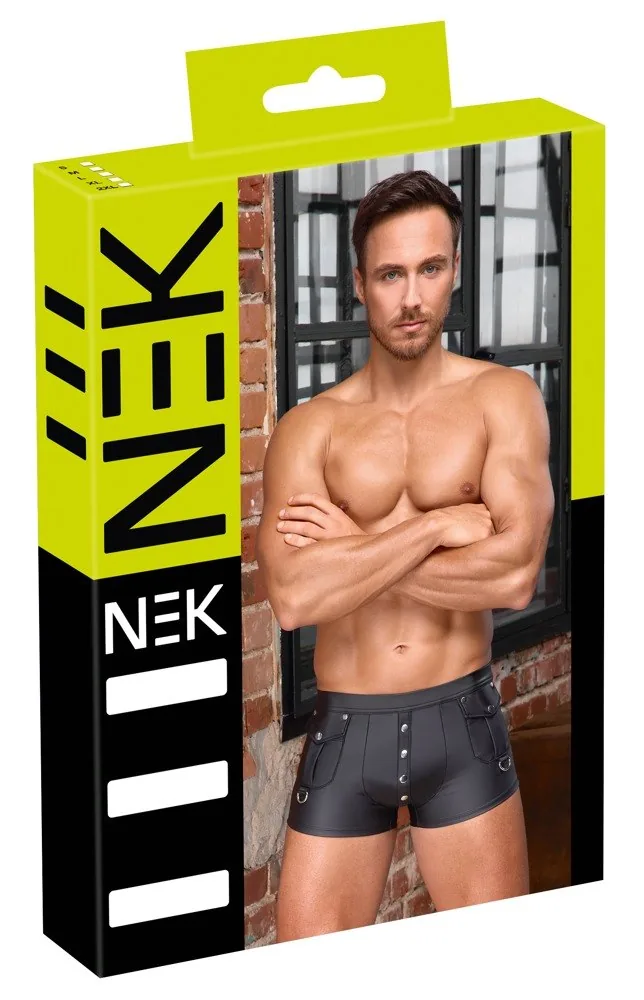 Boxerky NEK matné s D-krúžkami XL