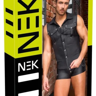 Pánske tielko NEK – čierne, veľkosť L