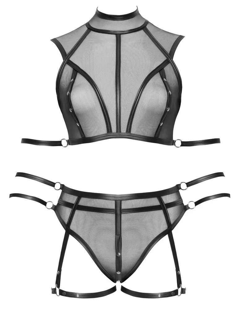 Komplet s topom Bondage XL – Obrázok 5