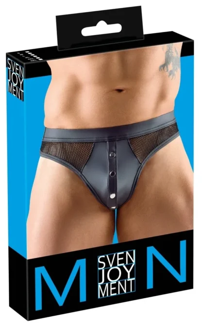 Pánske tangá Svenjoyment, čierne – veľ. L