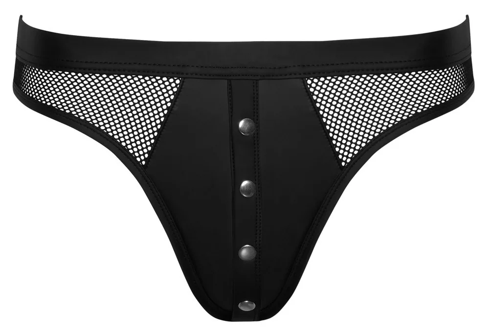 Pánske tangá Svenjoyment, čierne – veľ. 3XL – Obrázok 4