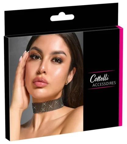 Náhrdelník choker Rhinestone Choker
