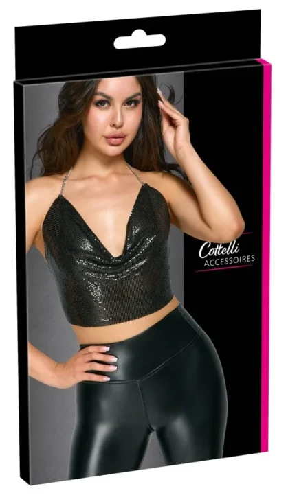 Kovový top Metal Top Black