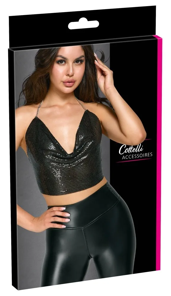 Kovový top Metal Top Black
