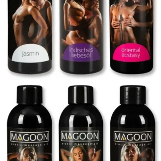 Masážny olej Magoon 200 ml, balenie 6 ks