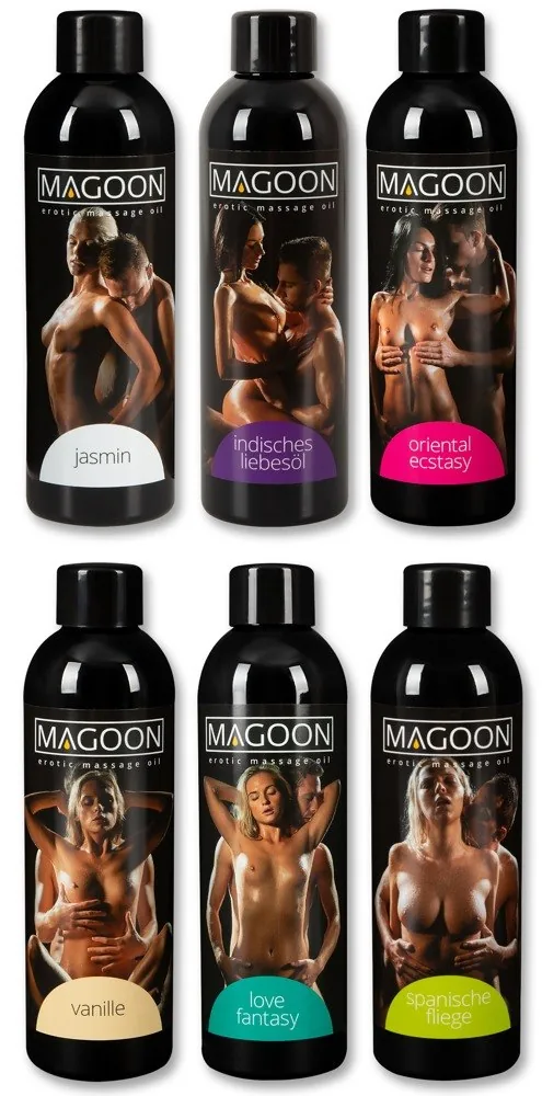 Masážny olej Magoon 200 ml, balenie 6 ks