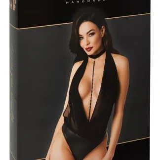 Noir body s perlami XL