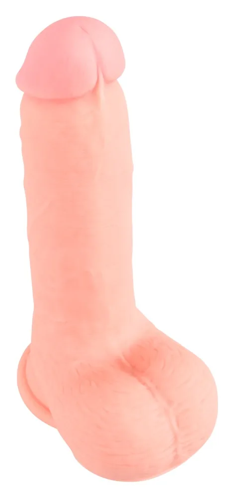 Realistické dildo Medical Silicone 20 cm – Obrázok 3