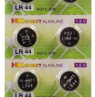 Gombíkové batérie LR44 (10 ks)