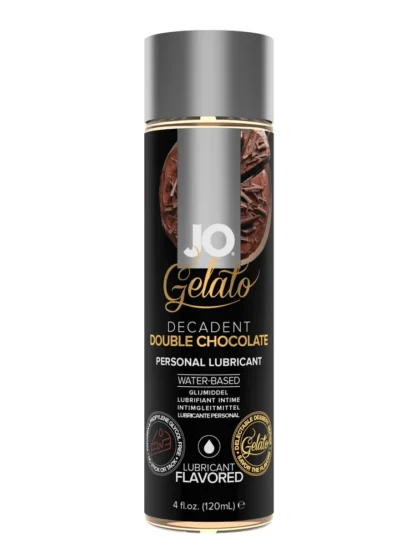 Jo Gelato Dvojitá čokoláda – jedlý lubrikant na báze vody 120 ml
