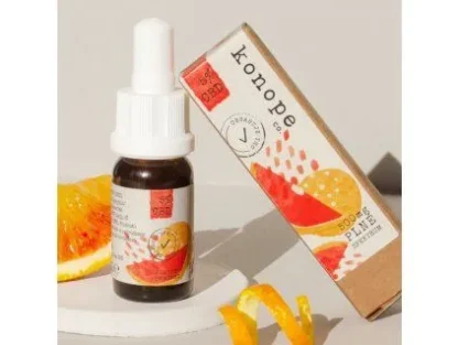 Konope co. 5% CBD olej – plné spektrum s príchuťou červený pomaranč 500 mg