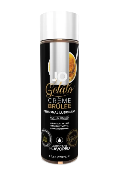 System JO Gelato Crème Brûlée – ochutený lubrikant na báze vody (120 ml)