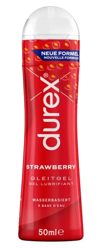 Ochutený lubrikant Durex Play Strawberry
