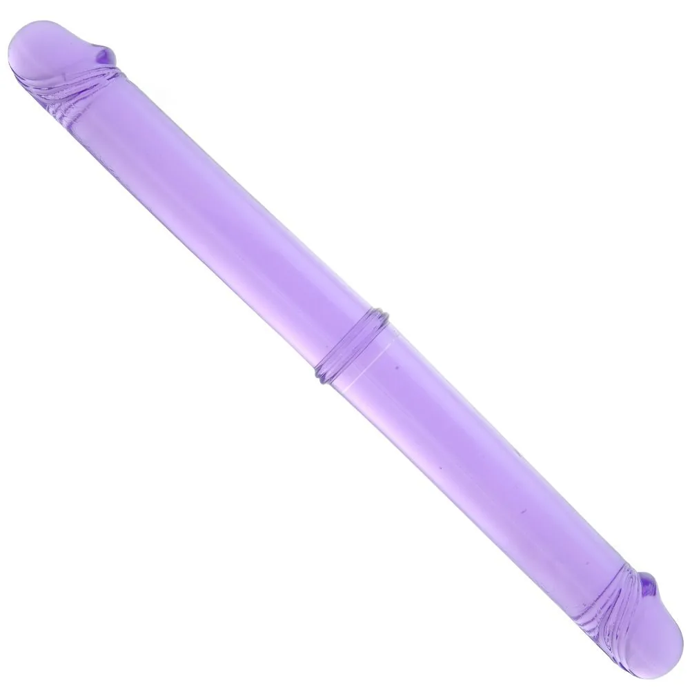 You2Toys Twinzer - obojstranné dvojité dildo (fialové)