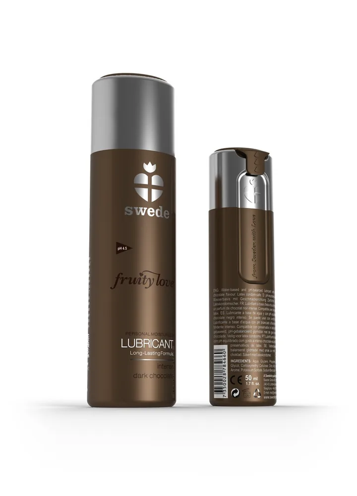 Lubrikant Swede Fruity Love Horká čokoláda 100 ml