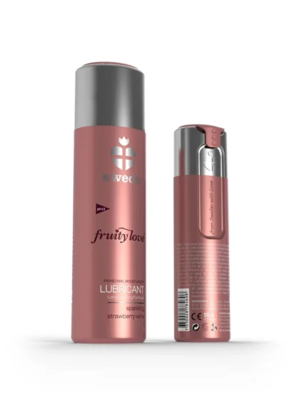 Lubrikant Swede Fruity Love Šumivé jahodové víno 100 ml