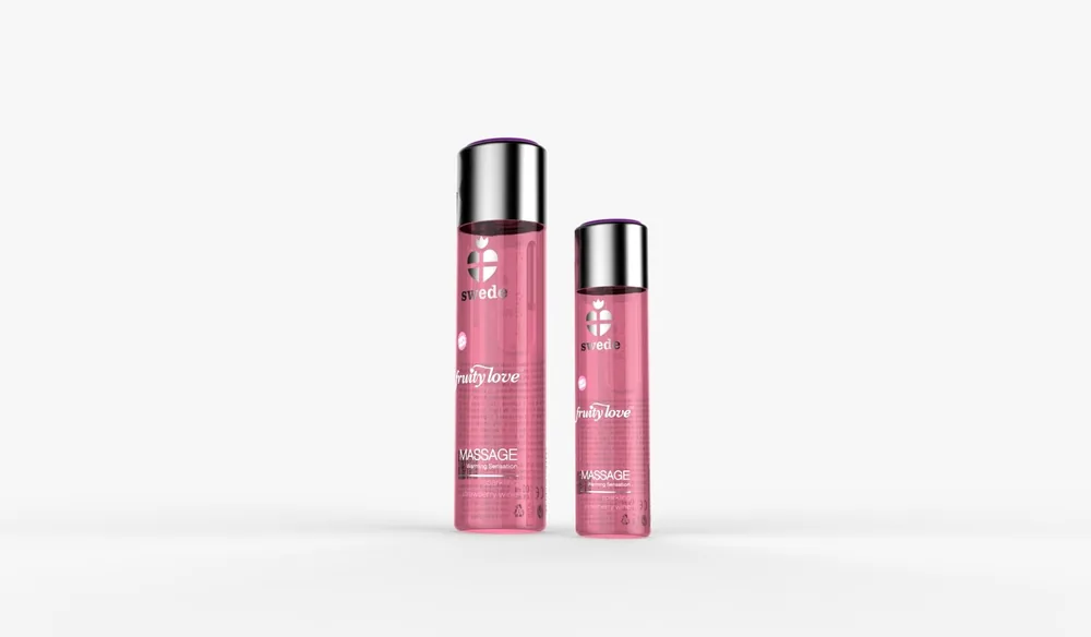 Masážny olej Swede Sparkling Strawberry Wine 60 ml