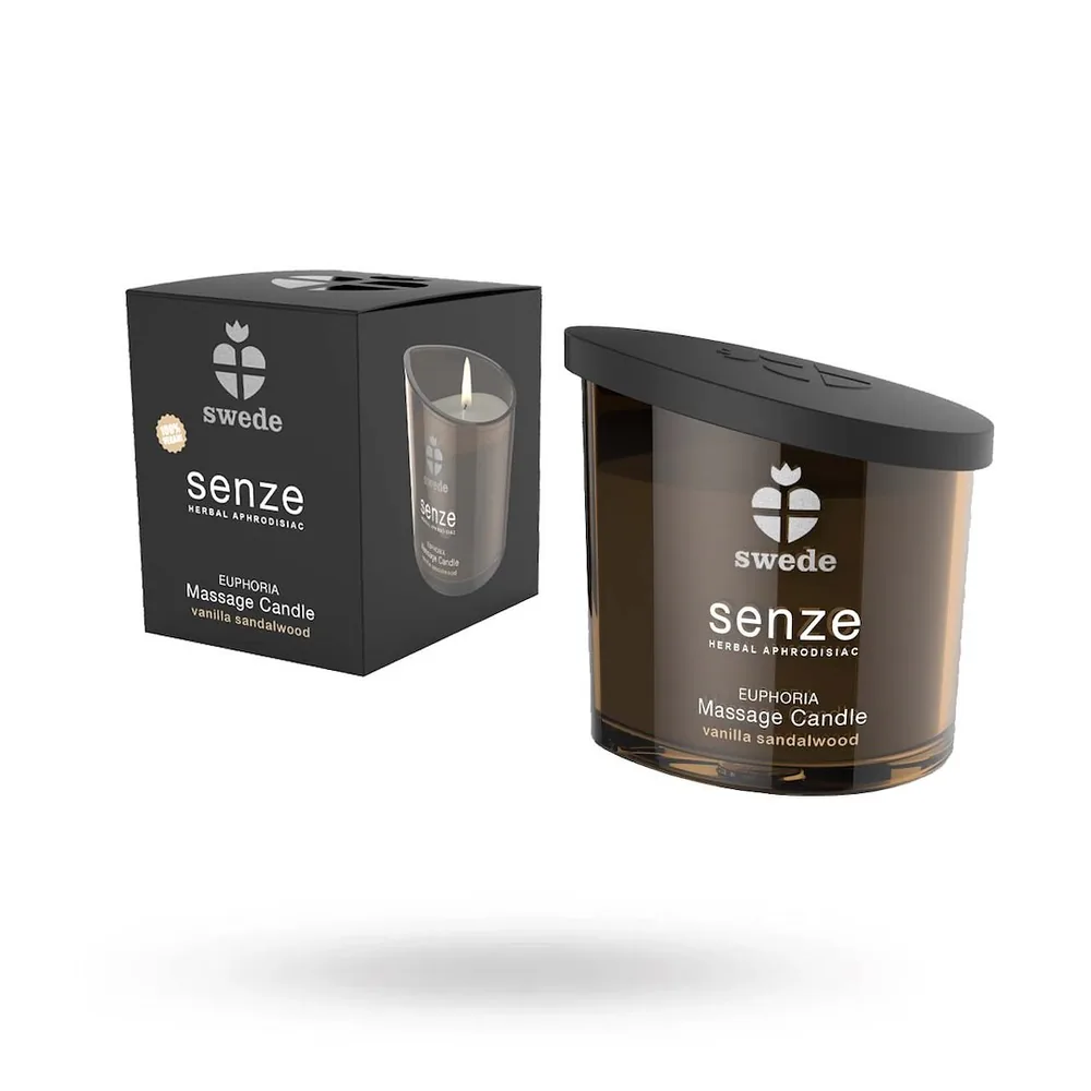 Masážna sviečka Swede Euphoria Vanilla Sandalwood 150 ml – Obrázok 2