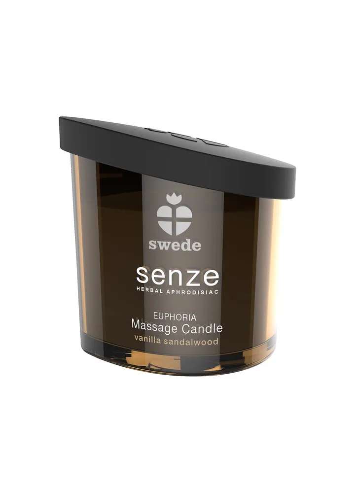 Masážna sviečka Swede Euphoria Vanilla Sandalwood 150 ml – Obrázok 3