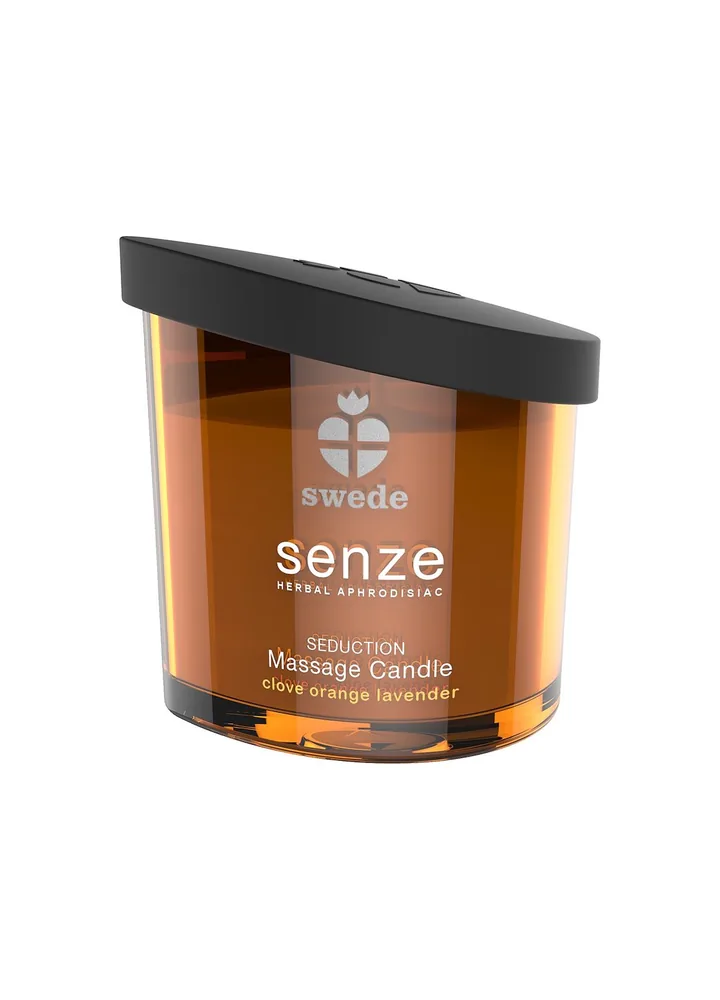 Masážna sviečka Swede Seduction Clove Orange Lavender 150 ml – Obrázok 3