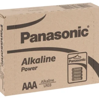 Panasonic – batérie AAA (12× 4 ks)