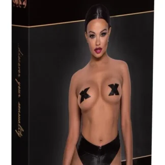 Noir Thong Zip – tanga so zipsom, veľkosť XL