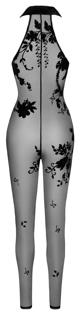 Noir Catsuit – celotelový overal, veľkosť XL – Obrázok 3