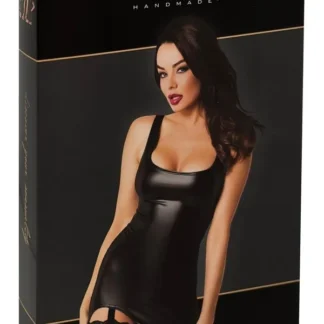 Šaty Noir Suspender Strap L