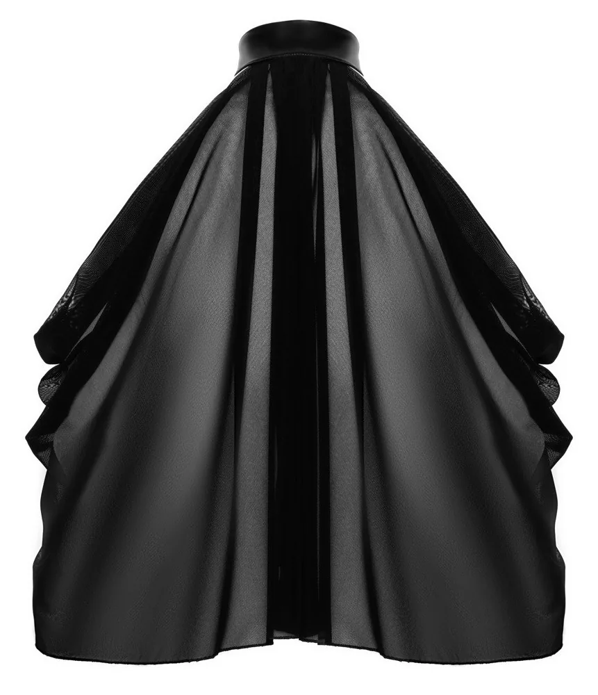 Bolero Noir Tulle L – Obrázok 5