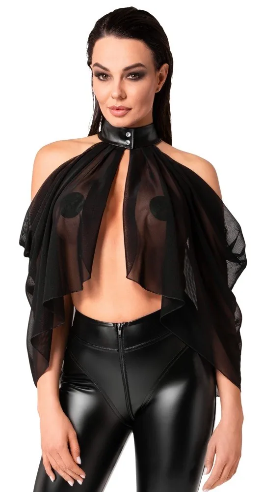 Bolero Noir Tulle L – Obrázok 6