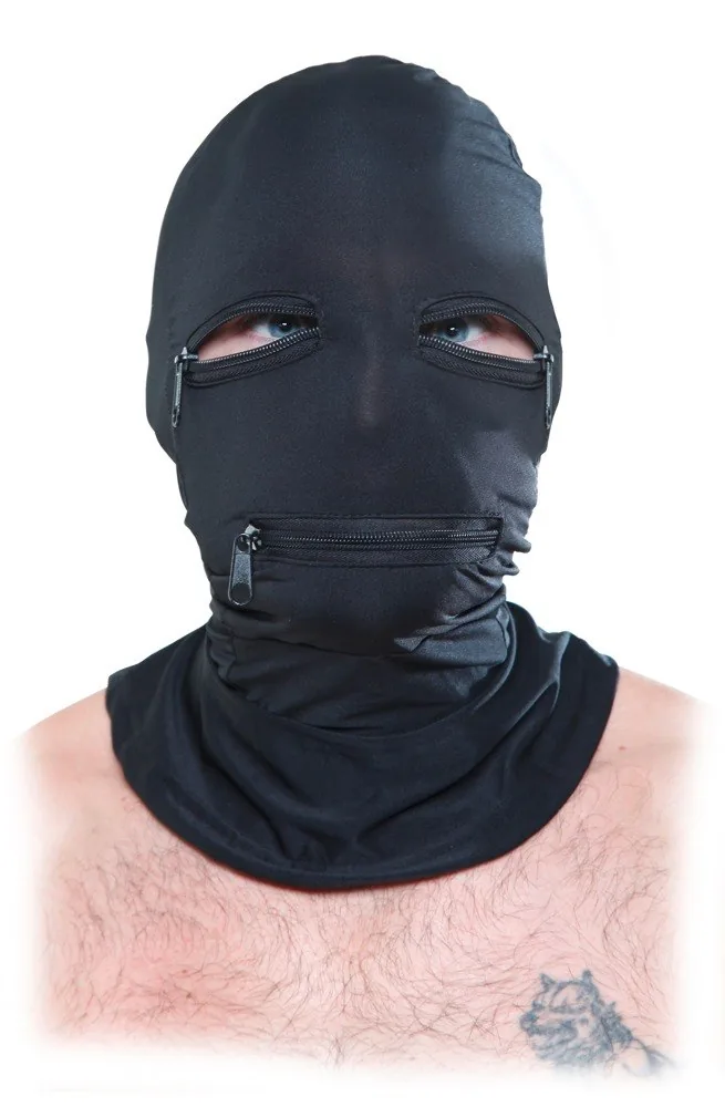 Zipper Face Hood – maska na hlavu so zipsom – Obrázok 3