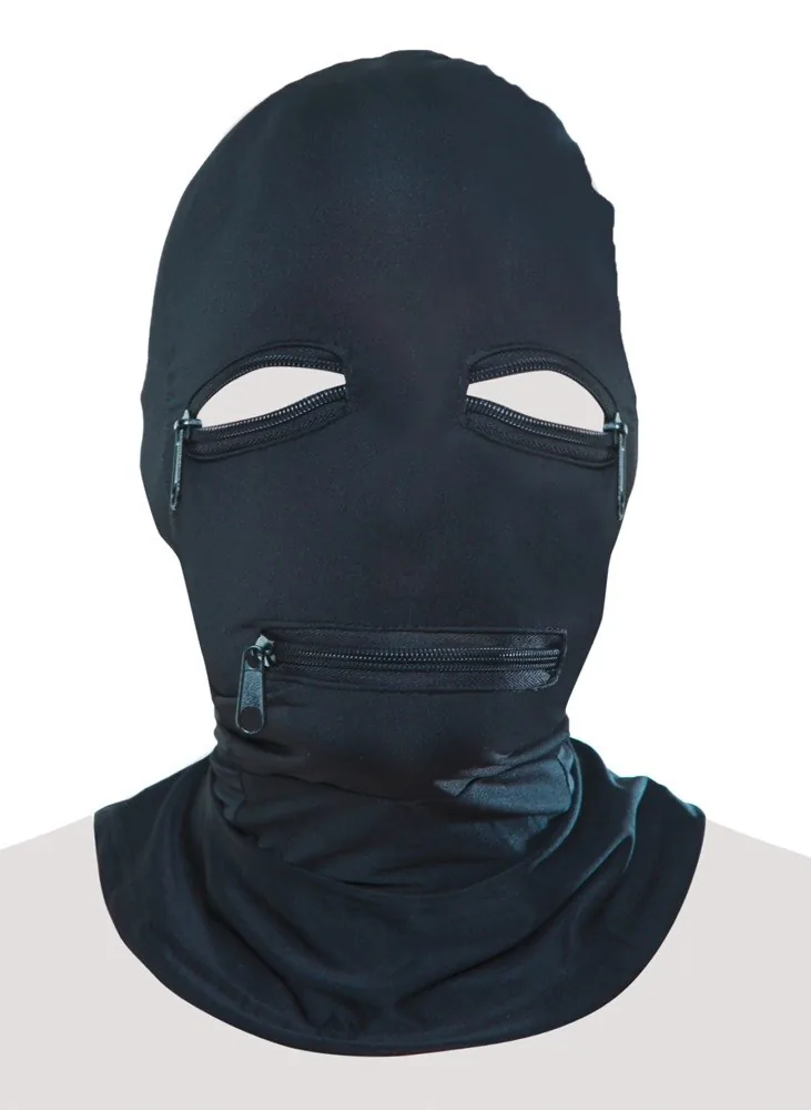 Zipper Face Hood – maska na hlavu so zipsom – Obrázok 5