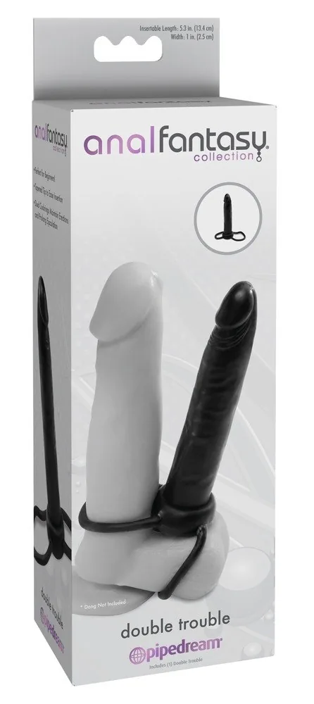 Fetish Fantasy Double Trouble – dvojitý pripínací návlek