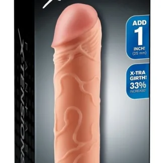 Návlek na penis Perfect s krúžkom, predĺženie 2,5 cm