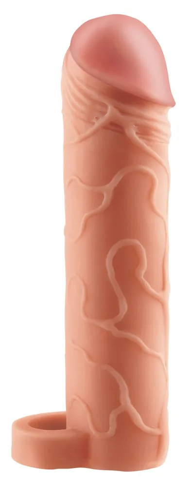 Návlek na penis Perfect s krúžkom, predĺženie 5,1 cm – Obrázok 2