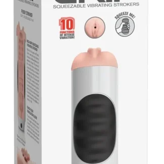 Vibračný masturbátor Pussy Stroker Mega Grip