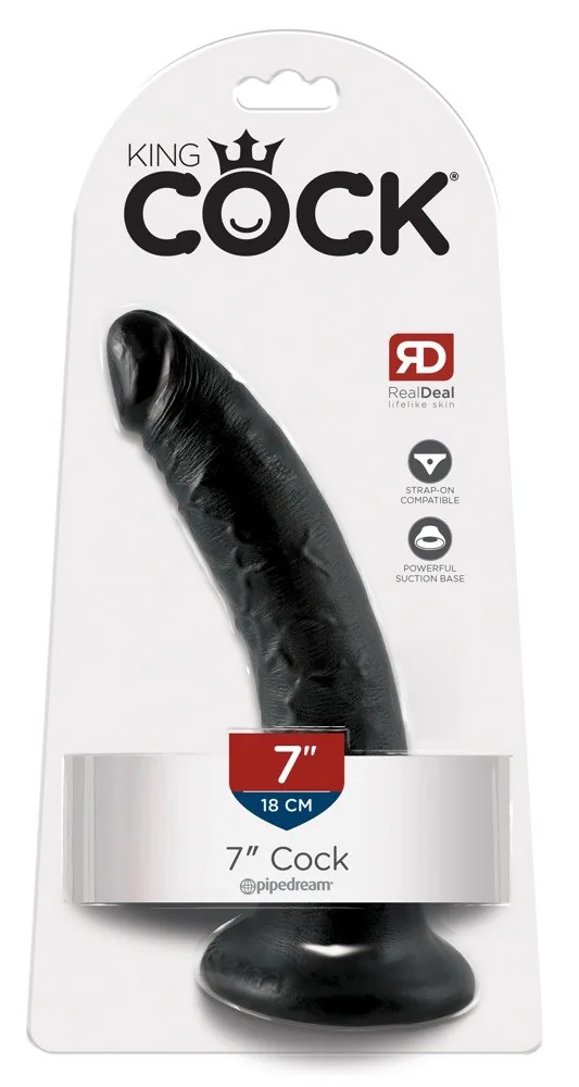 Realistické dildo Cock 20 cm s prísavkou