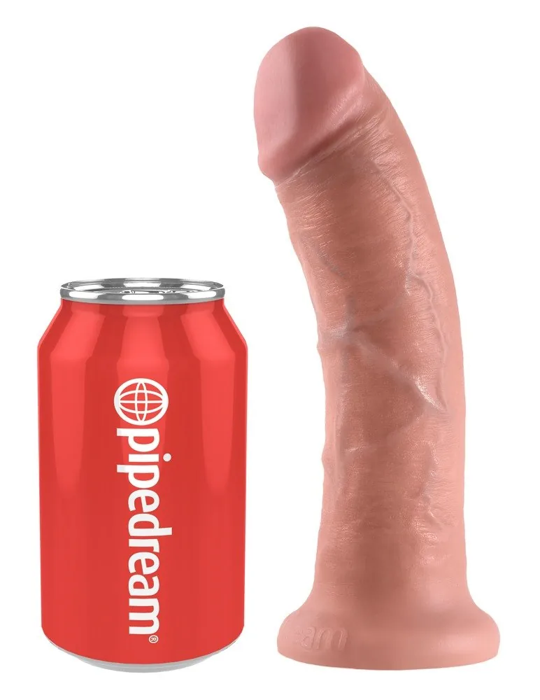 King Cock 8" dildo – telová farba – Obrázok 2