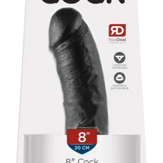 Realistické dildo 8" strap-on