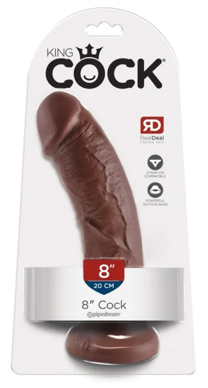 Realistické dildo Cock 21,5 cm s prísavkou