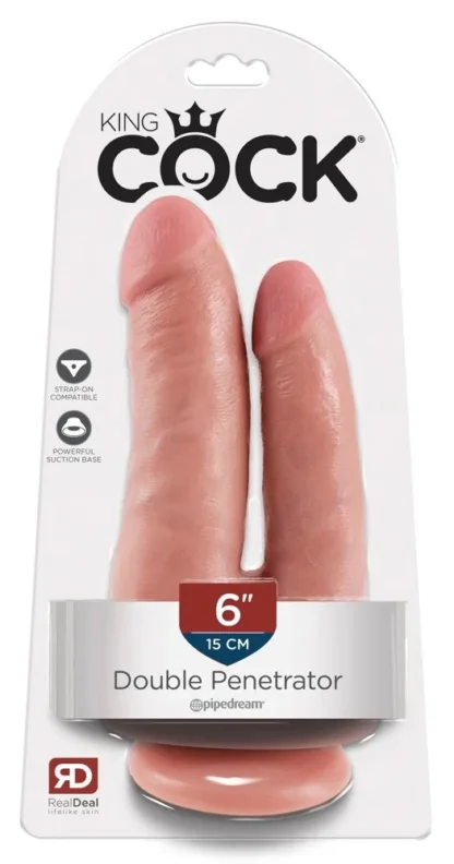 Realistické dvojité dildo Double Penetrator