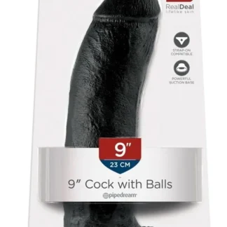 Cock 9" with Balls – realistické dildo so semenníkmi