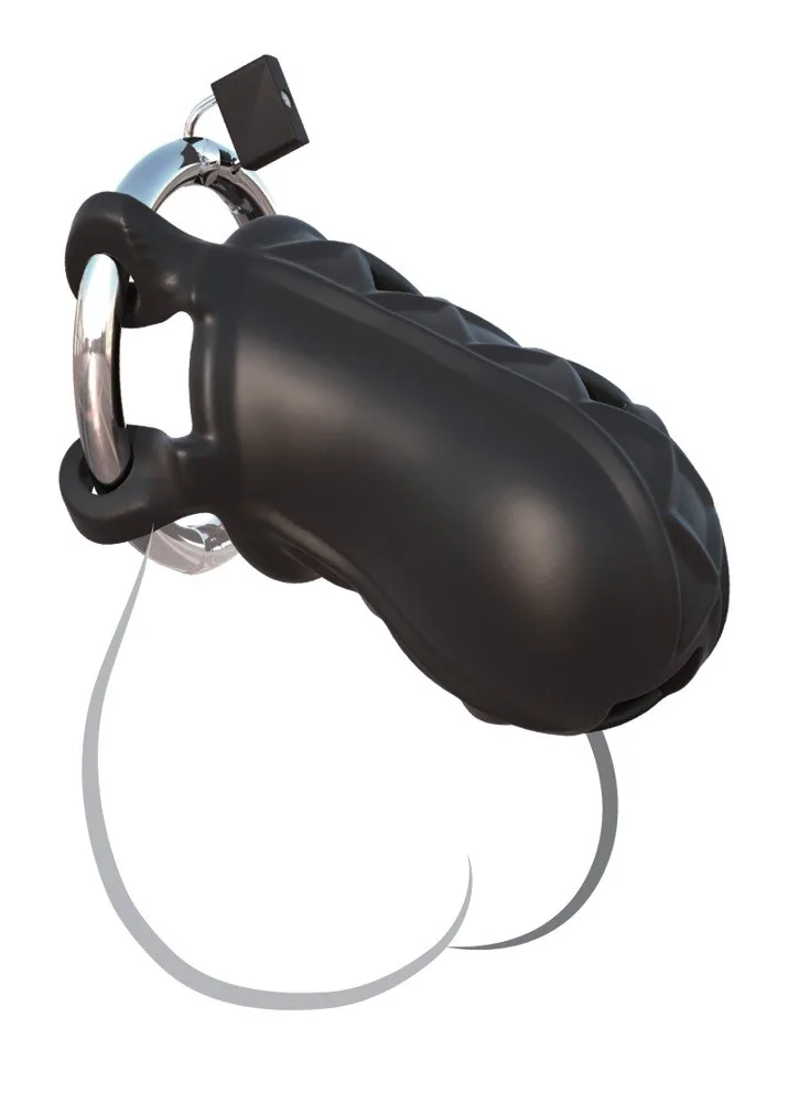 Silikónová klietka cudnosti Extreme Cock Blocker – Obrázok 7