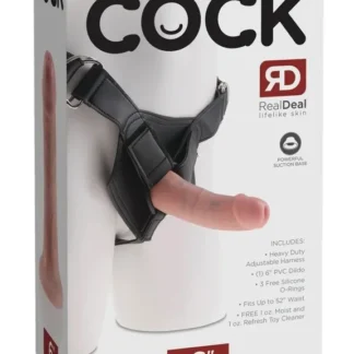 Strap-on King Cock 6 Inch