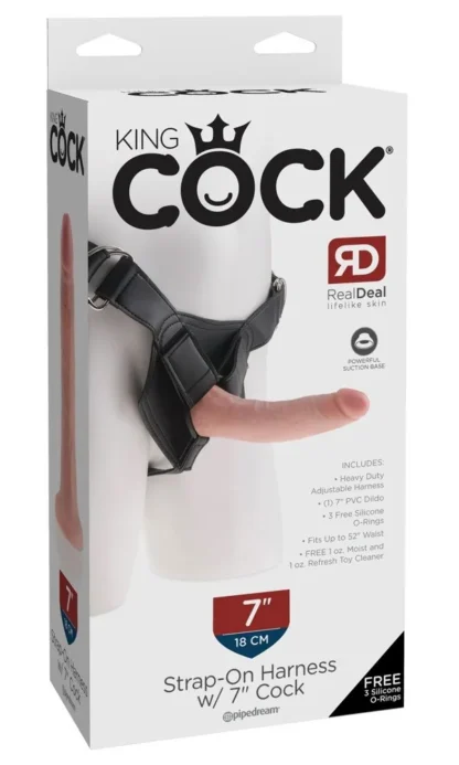 Strapon Harness with 7 Inch Cock