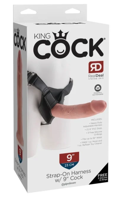 Strapon Harness with 9 Inch Cock
