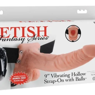 Fetish Fantasy 7" vibračný dutý pripínací návlek