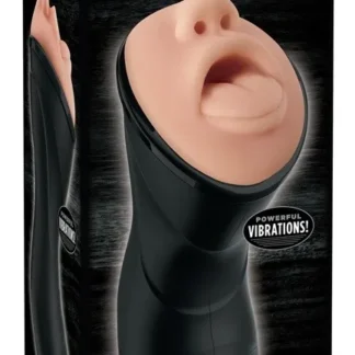 Masturbátor Deep Throat Vibrating Stroker